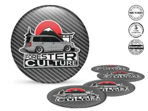 Subaru Adesivi Silicone Gravitational Cascade Custom